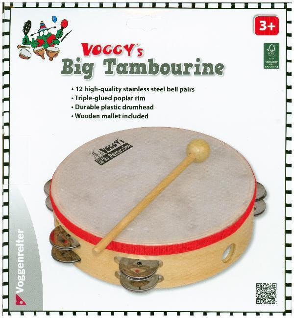 Cover: 4250258310611 | Voggy's großes Tamburin | Stück | In Farbkarton | 2016 | Voggenreiter