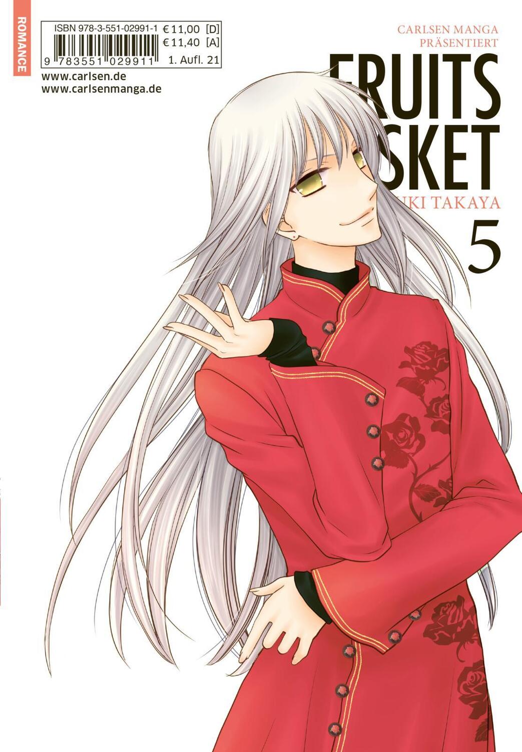 Rückseite: 9783551029911 | Fruits Basket Pearls 5 | Natsuki Takaya | Taschenbuch | 376 S. | 2021