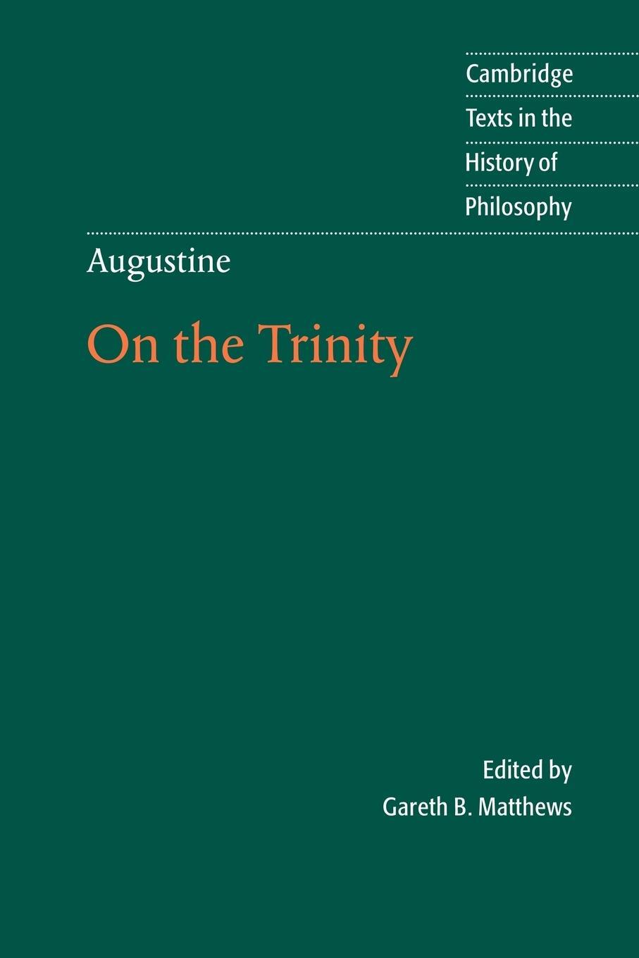 Cover: 9780521796651 | Augustine | On the Trinity Books 8-15 | Saint Augustine of Hippo