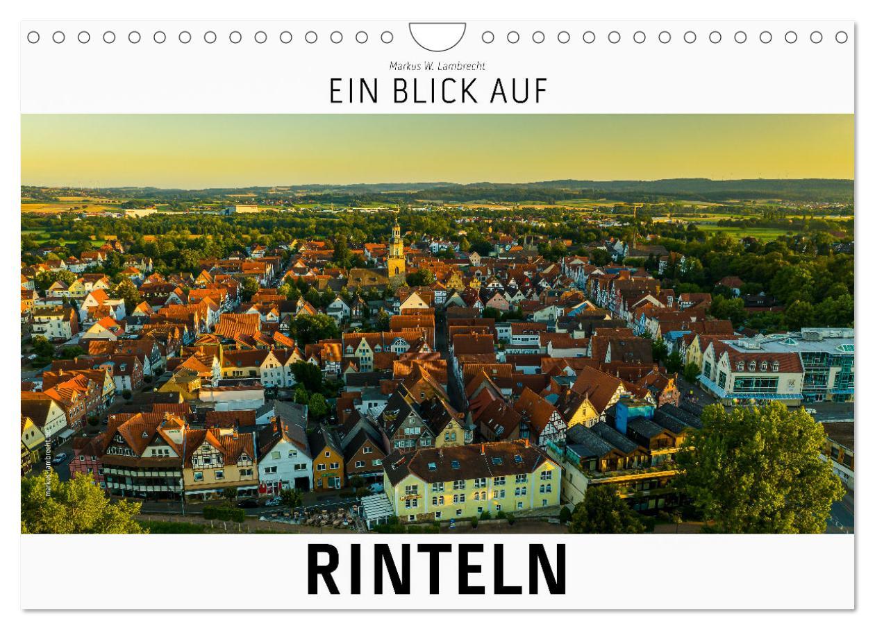 Cover: 9783383980985 | Ein Blick auf Rinteln (Wandkalender 2025 DIN A4 quer), CALVENDO...