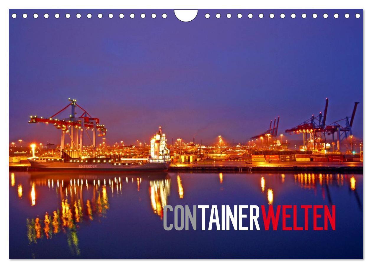 Cover: 9783383630835 | Containerwelten (Wandkalender 2024 DIN A4 quer), CALVENDO...