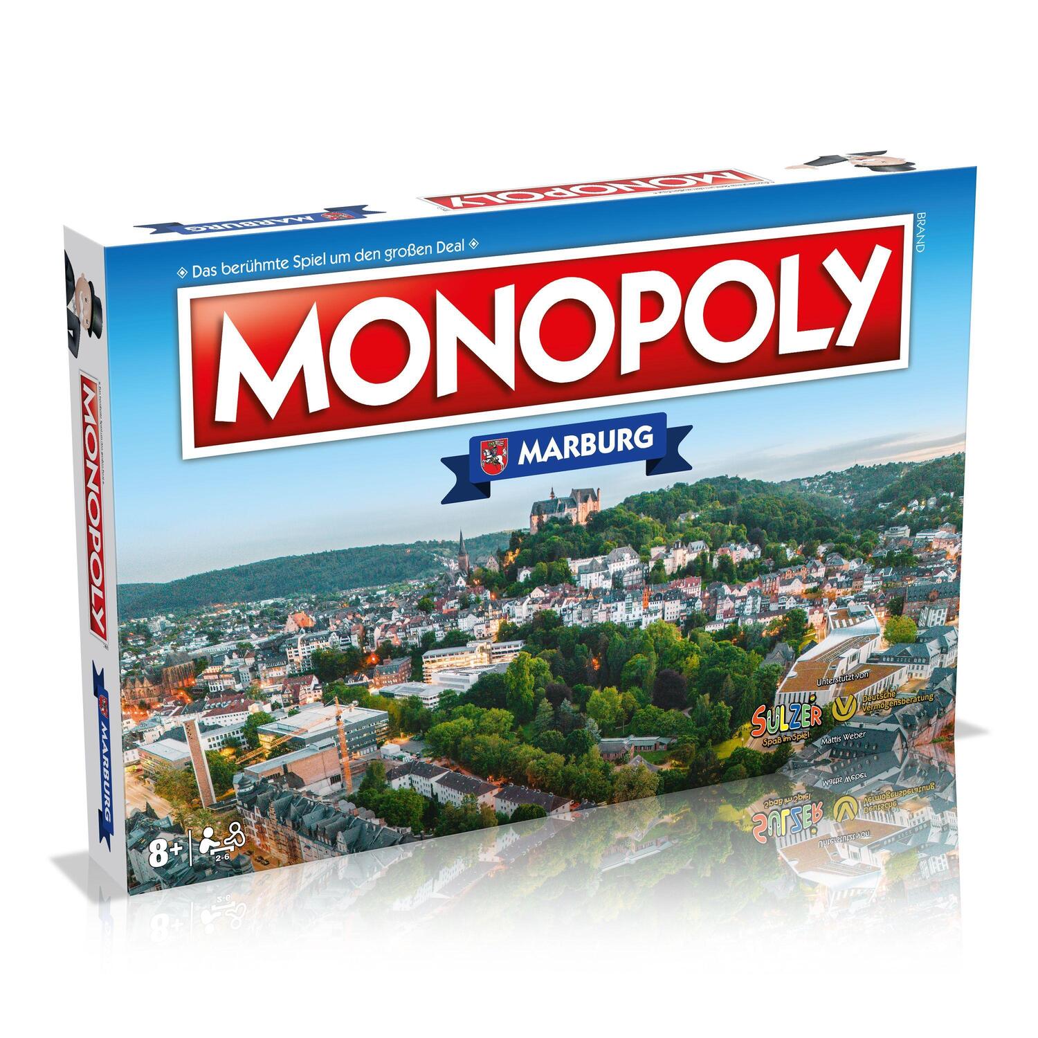 Bild: 4035576048329 | Monopoly Marburg | Spiel | Deutsch | 2022 | Winning Moves