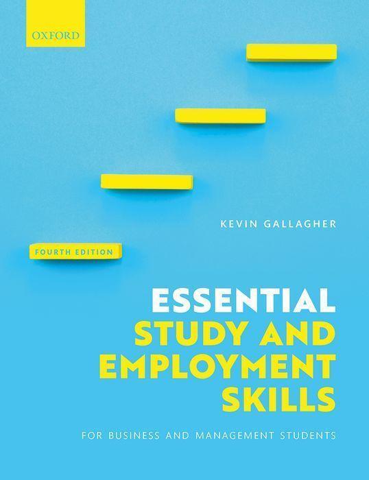 Cover: 9780198809883 | Essential Study and Employment Skills for Business and Management...