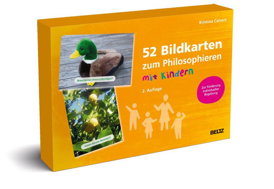 Cover: 4019172200190 | 52 Bildkarten zum Philosophieren mit Kindern | Kristina Calvert | Box