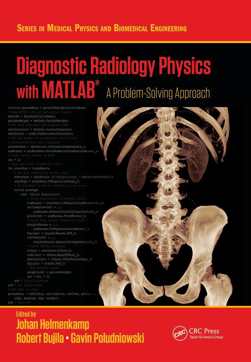 Cover: 9780367642624 | Diagnostic Radiology Physics with MATLAB (R) | Taschenbuch | Englisch