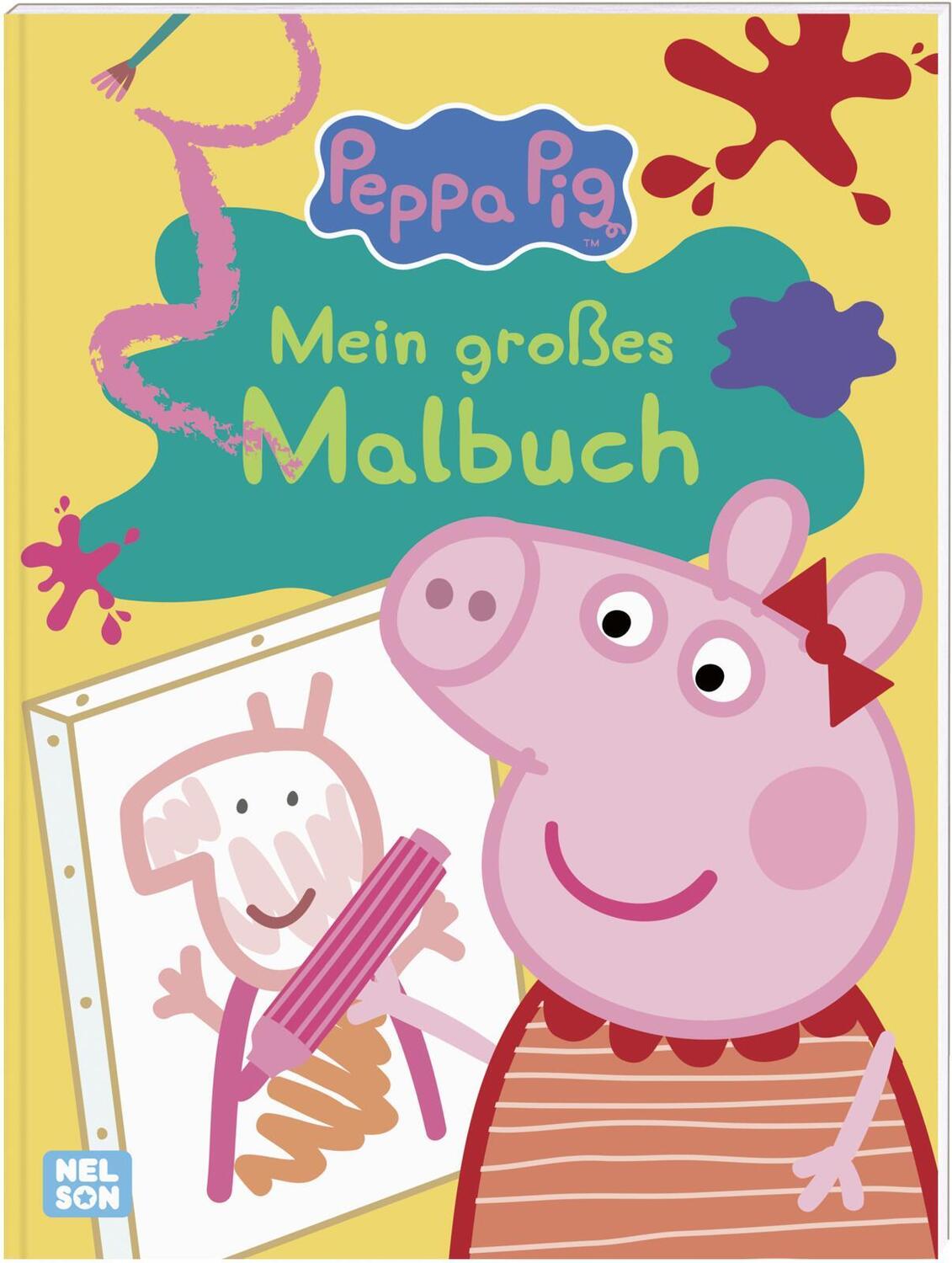 Cover: 9783845121666 | Peppa Wutz Ausmalbilder: Mein großes Malbuch | Taschenbuch | Peppa Pig