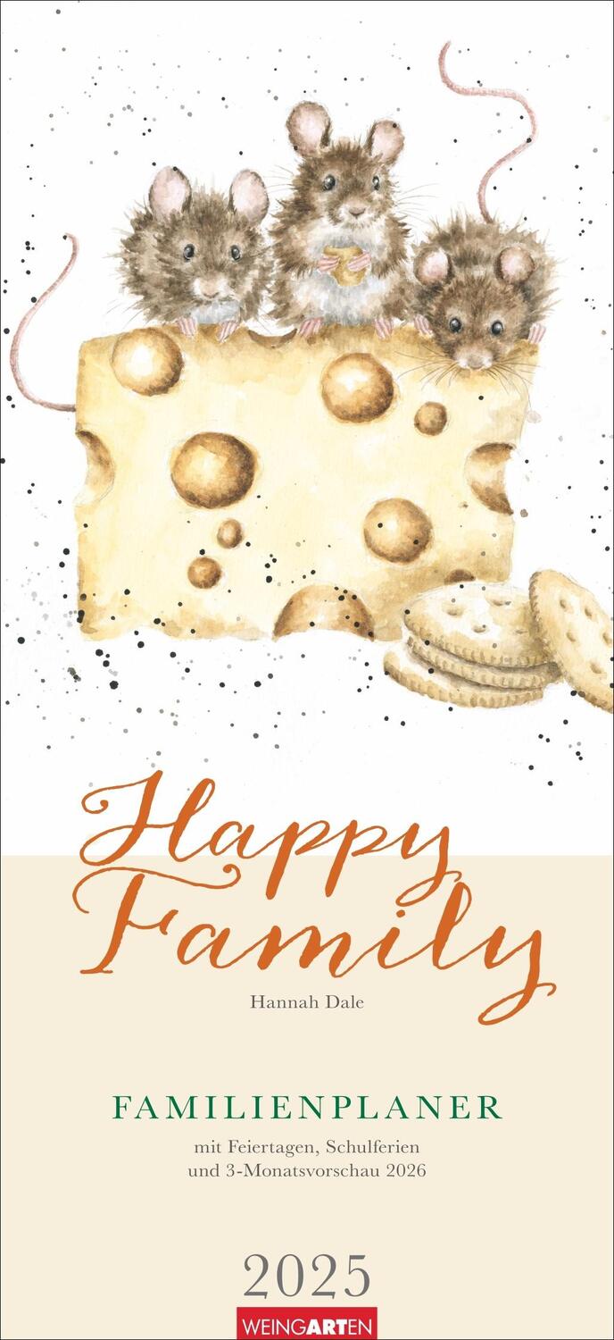 Cover: 9783839901120 | Happy Family Familienplaner 2025 | Kalender | Spiralbindung | 15 S.
