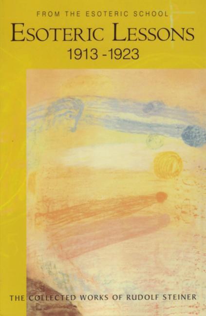 Cover: 9780880106184 | Esoteric Lessons | Rudolf Steiner | Taschenbuch | Englisch | 2008