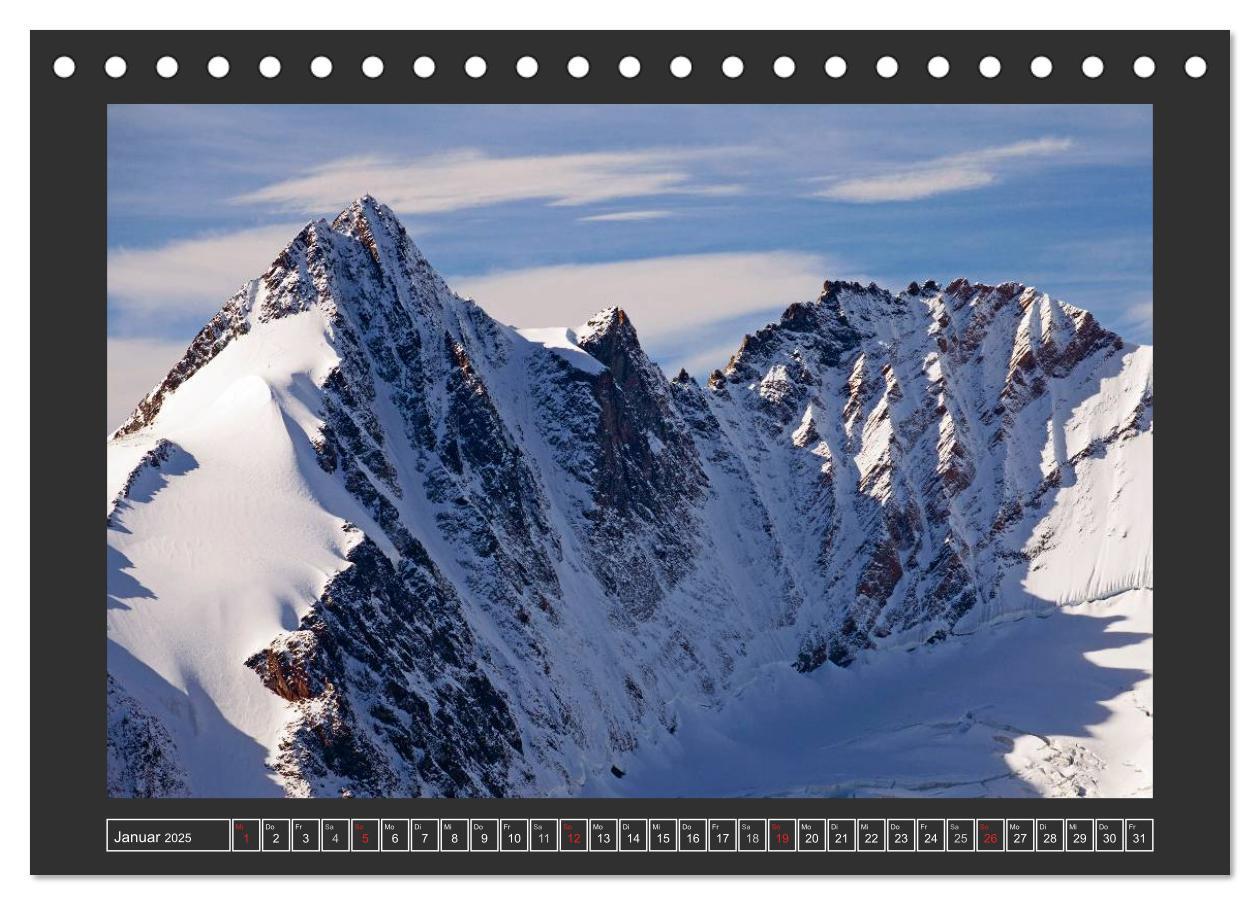 Bild: 9783435491780 | Der Großglockner 3798m (Tischkalender 2025 DIN A5 quer), CALVENDO...