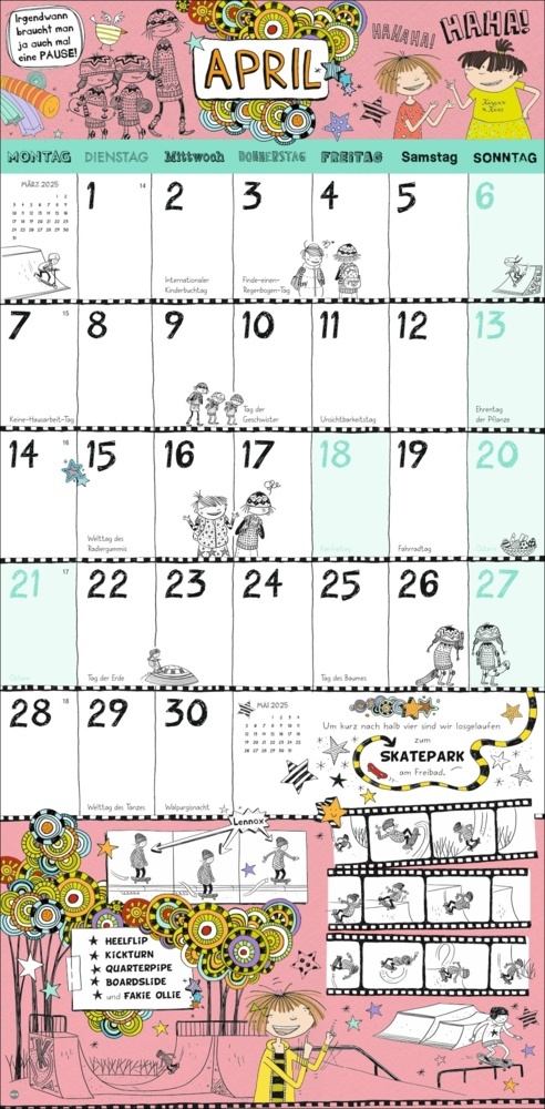 Bild: 9783756405503 | Lotta-Leben Broschurkalender 2025 | Alice Pantermüller | Kalender