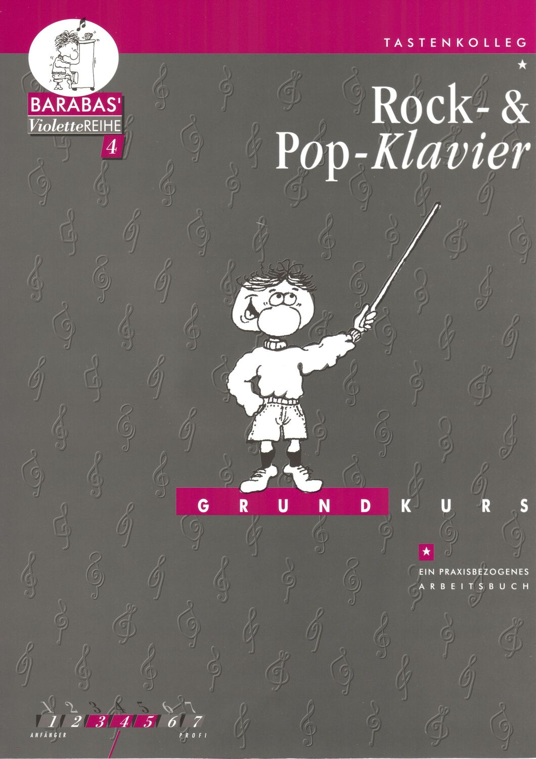 Cover: 9783929846348 | Rock- und Pop-Klavier Grundkurs (+CD) für Klavier | Helge Barabas