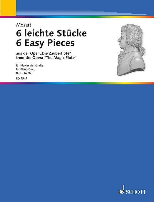 Cover: 9783795797904 | 6 leichte Stücke/6 Easy Pieces | Wolfgang Amadeus Mozart | Broschüre
