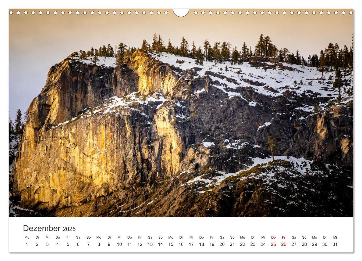 Bild: 9783435054015 | Yosemite - Einzigartige Naturspektakel (Wandkalender 2025 DIN A3...