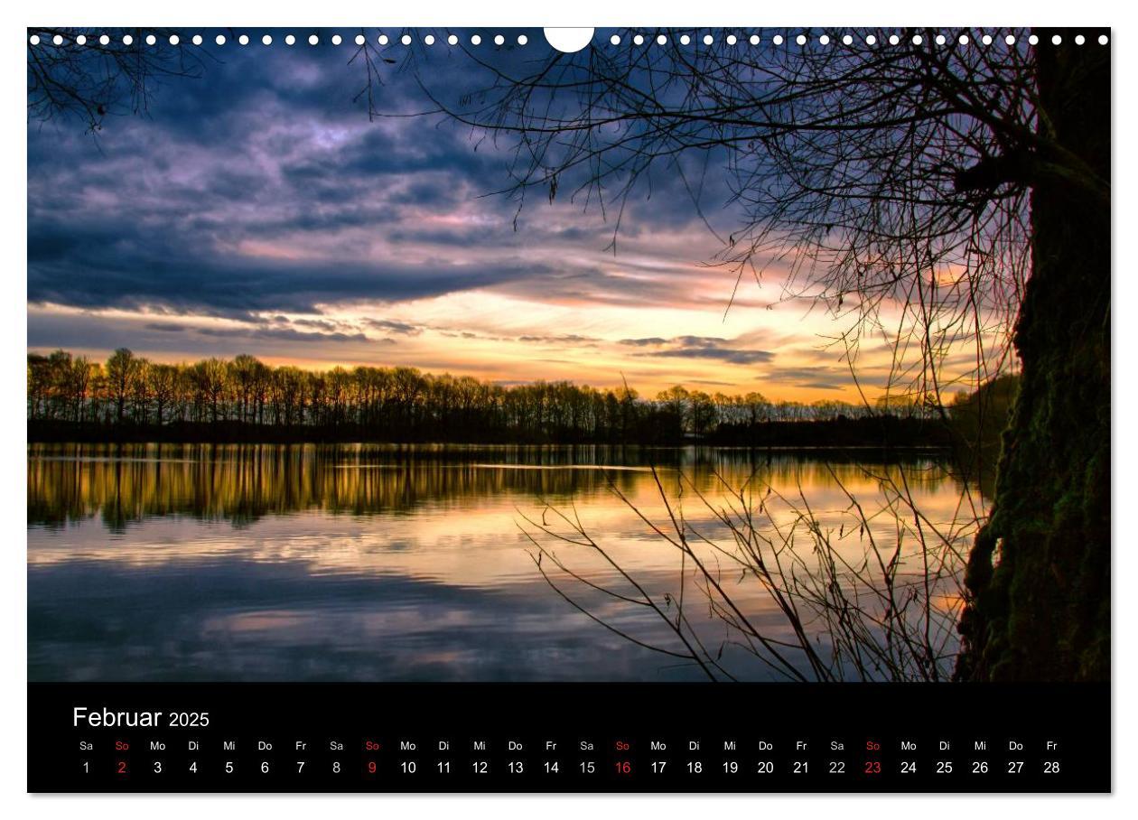 Bild: 9783435702732 | Die Farben des Niederrheins (Wandkalender 2025 DIN A3 quer),...