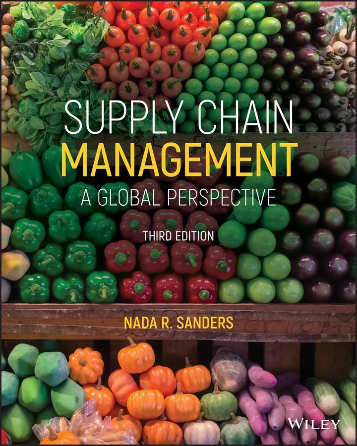 Cover: 9781119702863 | Supply Chain Management | A Global Perspective | Nada R Sanders | Buch