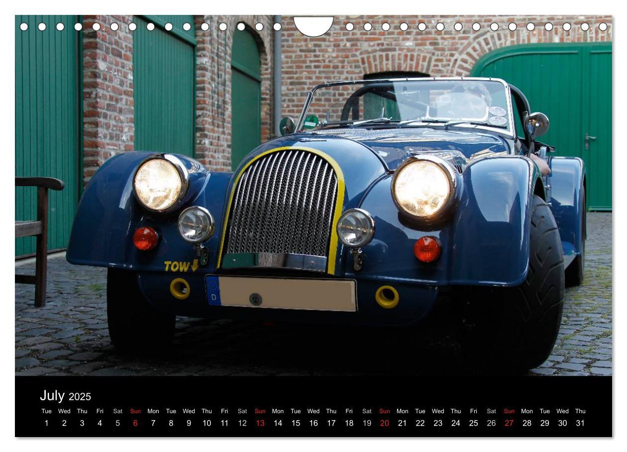 Bild: 9781325953554 | Morgan, the last real sports car (Wall Calendar 2025 DIN A4...