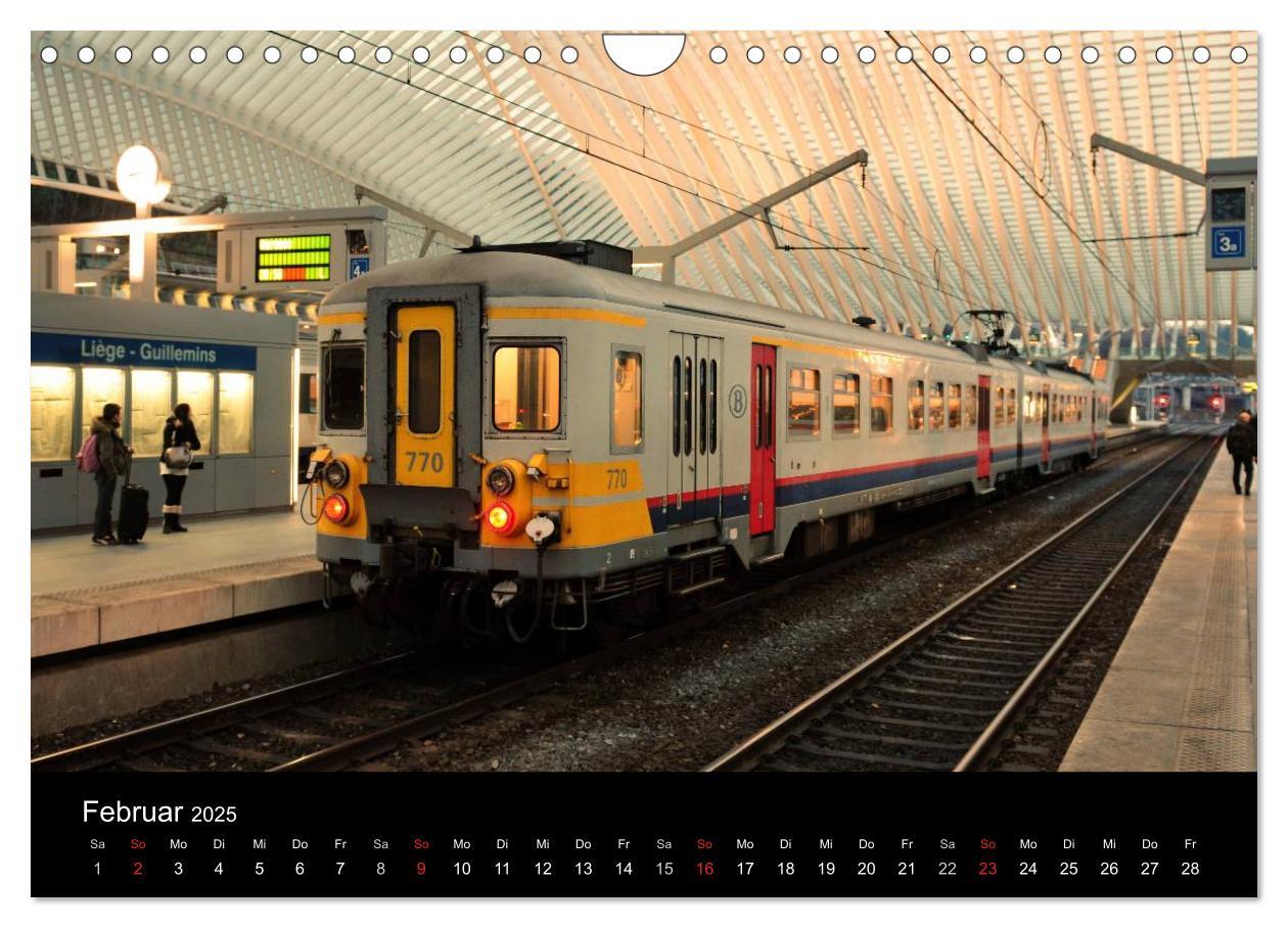 Bild: 9783435613571 | Europäische Eisenbahnen im Auge der Kamera (Wandkalender 2025 DIN...