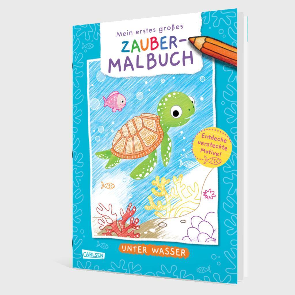 Bild: 9783551192035 | Ausmalbilder für Kita-Kinder: Mein erstes großes Zauber-Malbuch:...