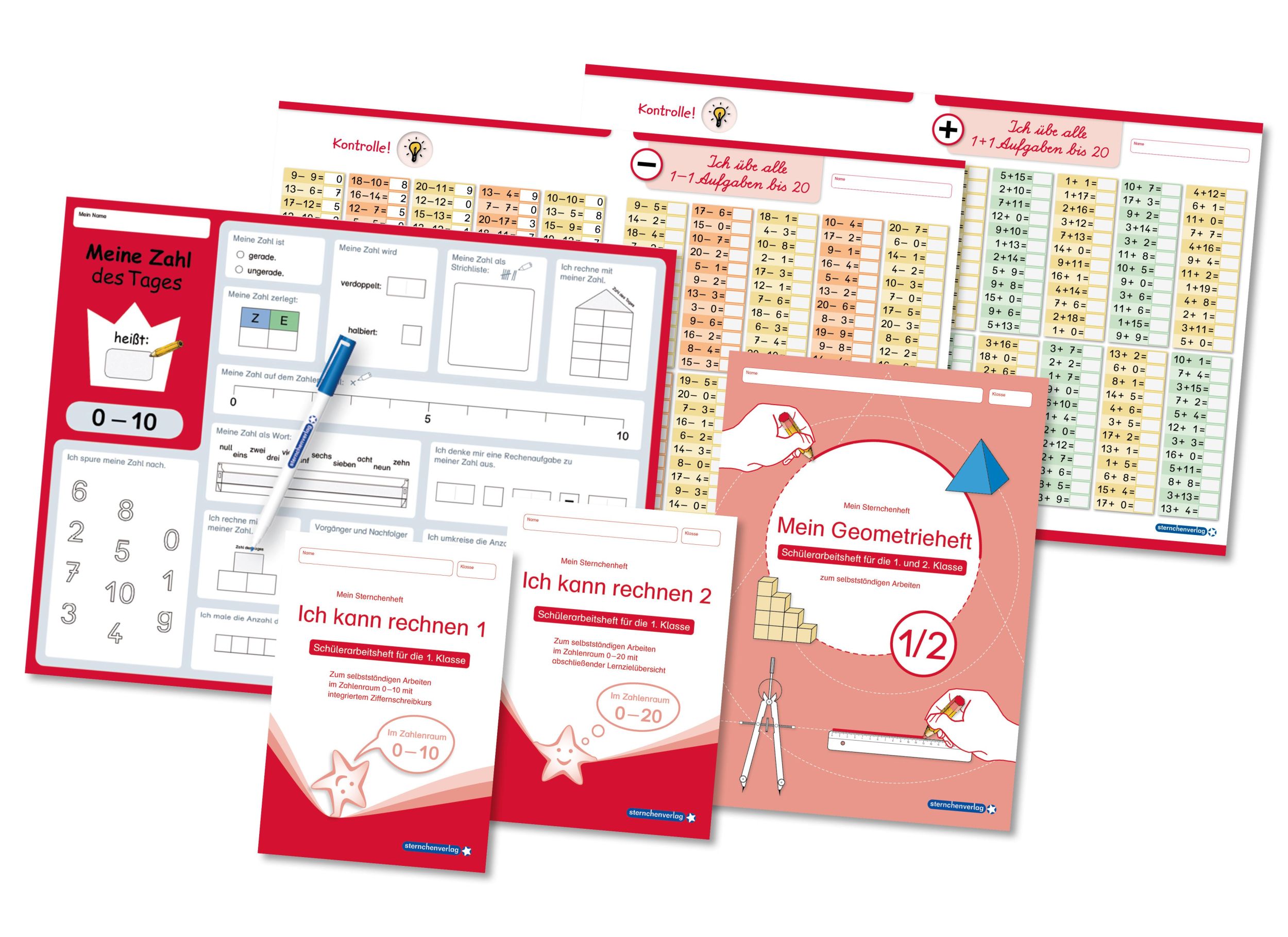 Bild: 9783910429048 | Meine Lernbox 1 - Mathematik - Fit für das 1. Schuljahr | GmbH (u. a.)