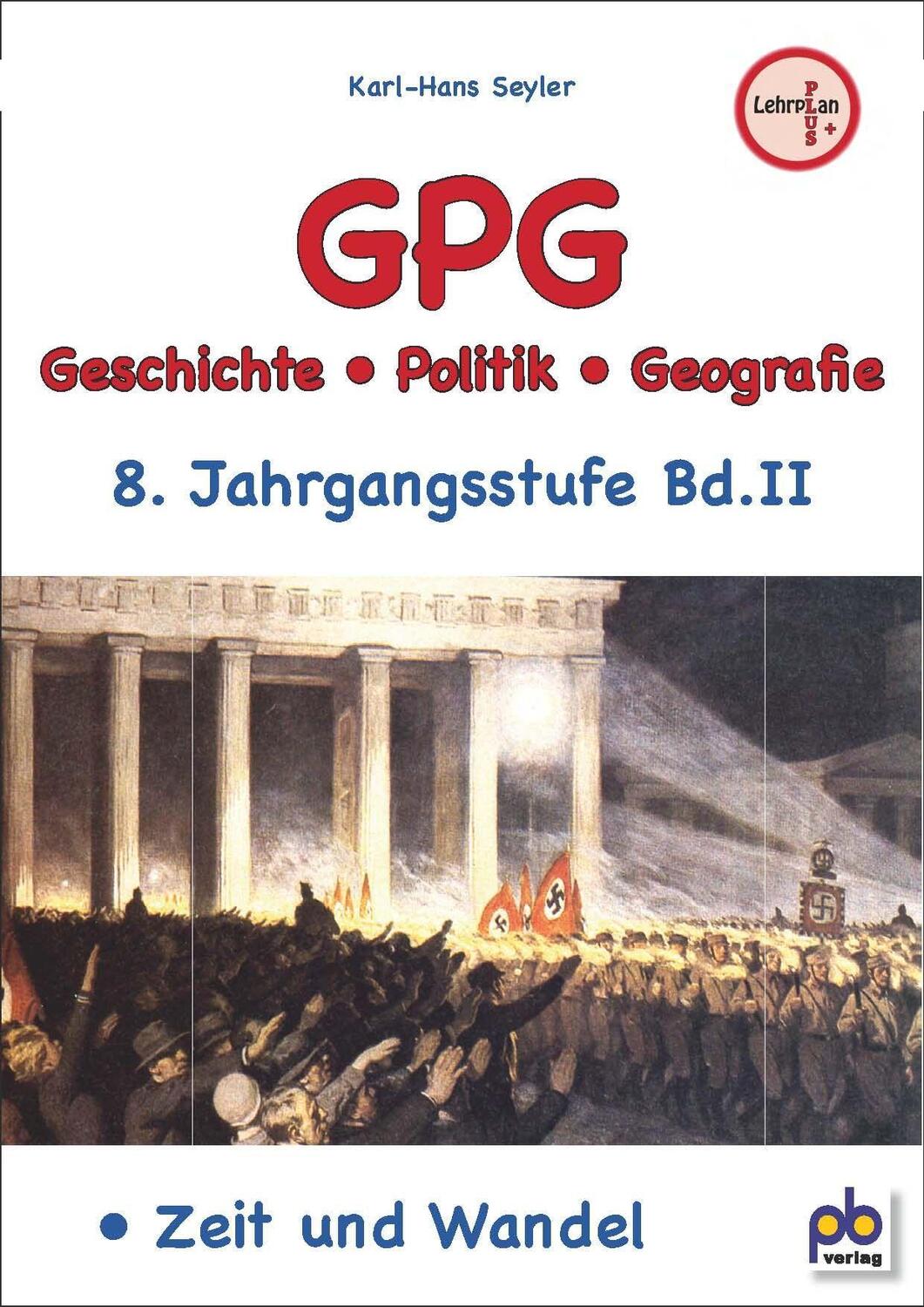 Cover: 9783892916284 | GPG 8. Jahrgangsstufe Bd.II | Karl-Hans Seyler | Broschüre | Deutsch