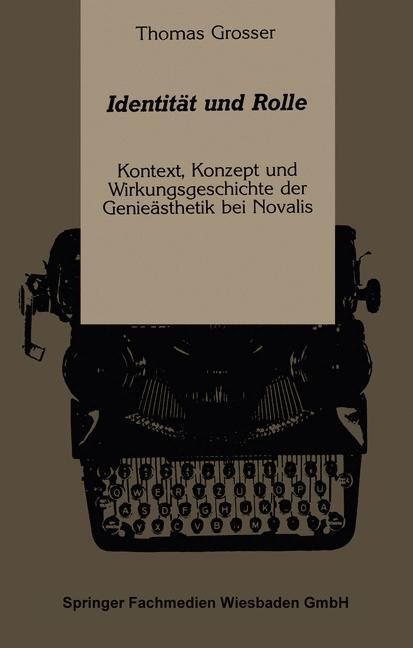 Cover: 9783531122229 | Identität und Rolle | Thomas Grosser | Taschenbuch | Paperback | 1991