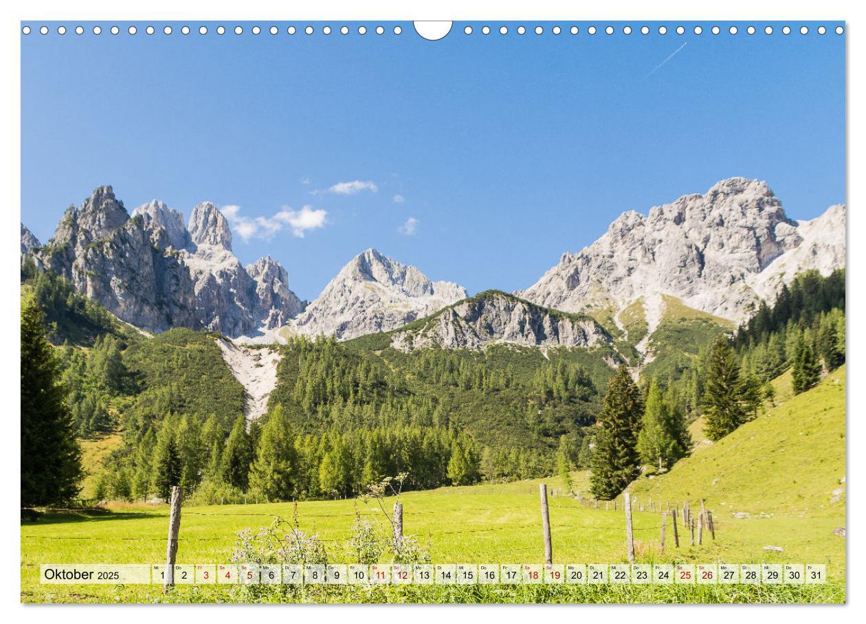 Bild: 9783435080533 | Dachstein und Schladminger Tauern (Wandkalender 2025 DIN A3 quer),...