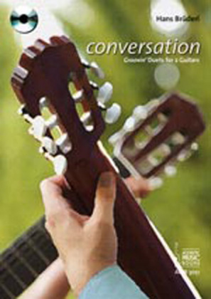 Cover: 9783931453923 | conversation, für 2 Gitarren, m. Audio-CD | Hans Brüderl