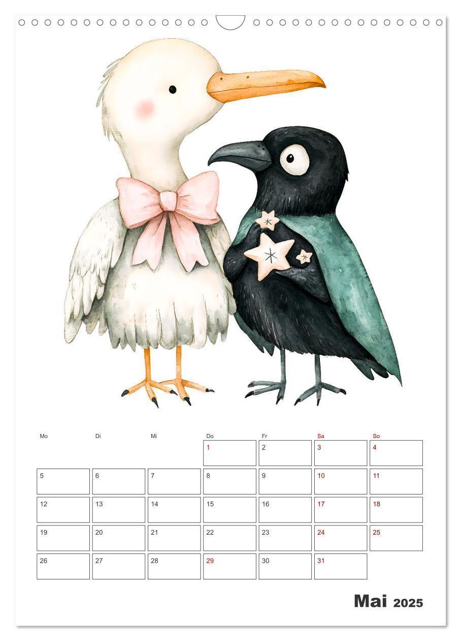 Bild: 9783457187760 | Mein tierischer Planer - Spaßiger Notiz-Kalender für Kinder...