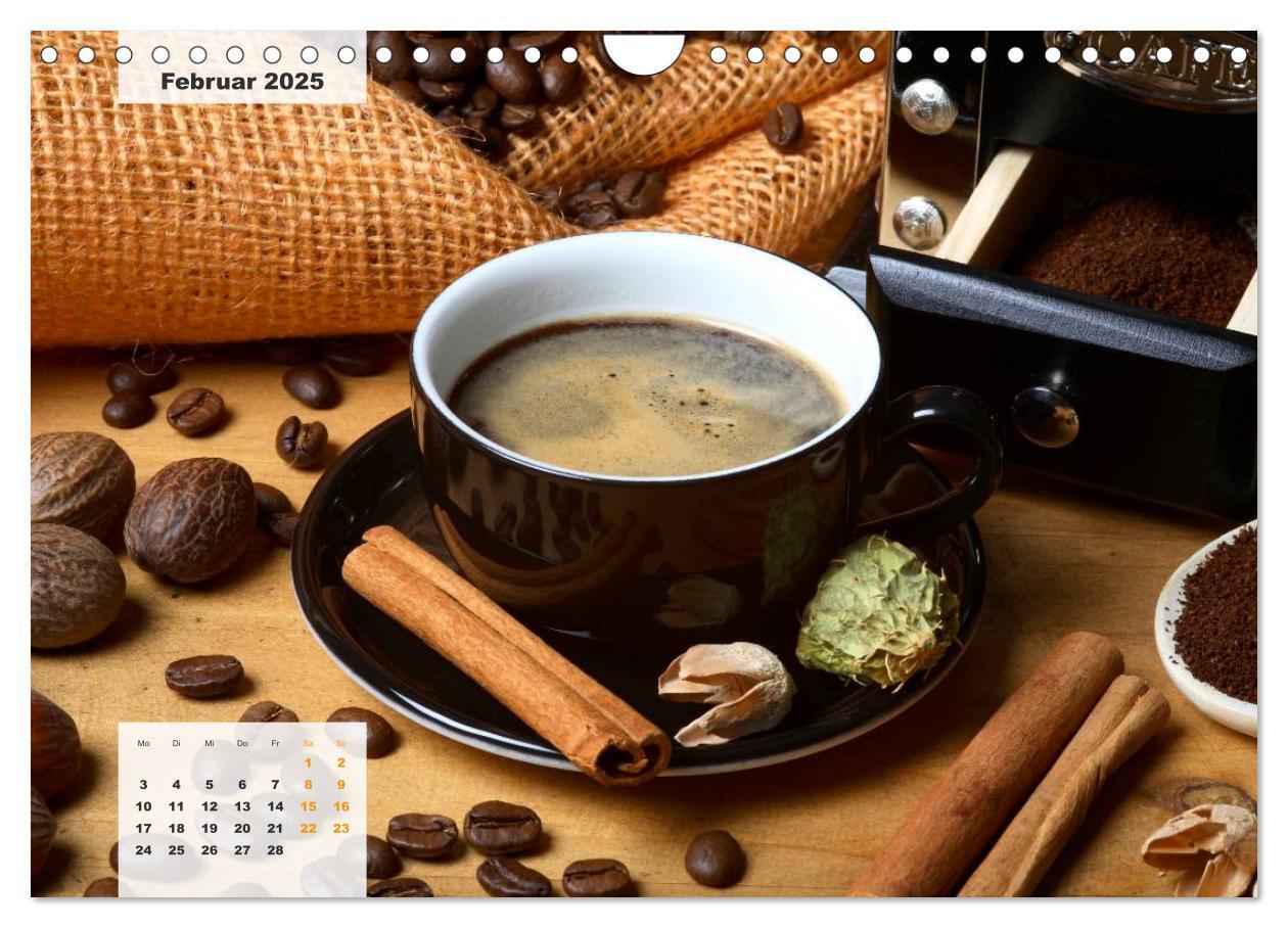 Bild: 9783435811984 | KAFFEE 2025 (Wandkalender 2025 DIN A4 quer), CALVENDO Monatskalender