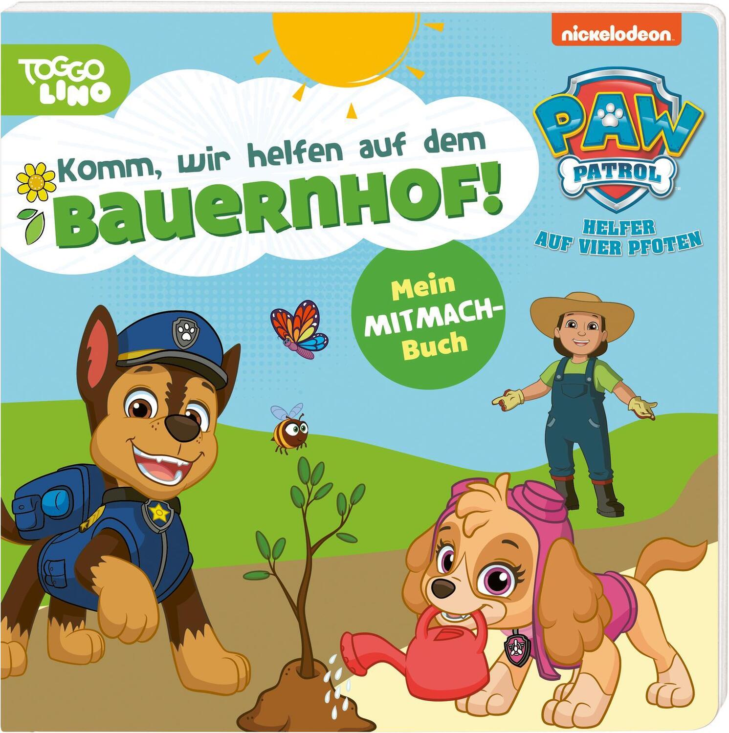 Cover: 9783845124025 | PAW Patrol Pappbilderbuch: Komm, wir helfen auf dem Bauernhof! | Buch