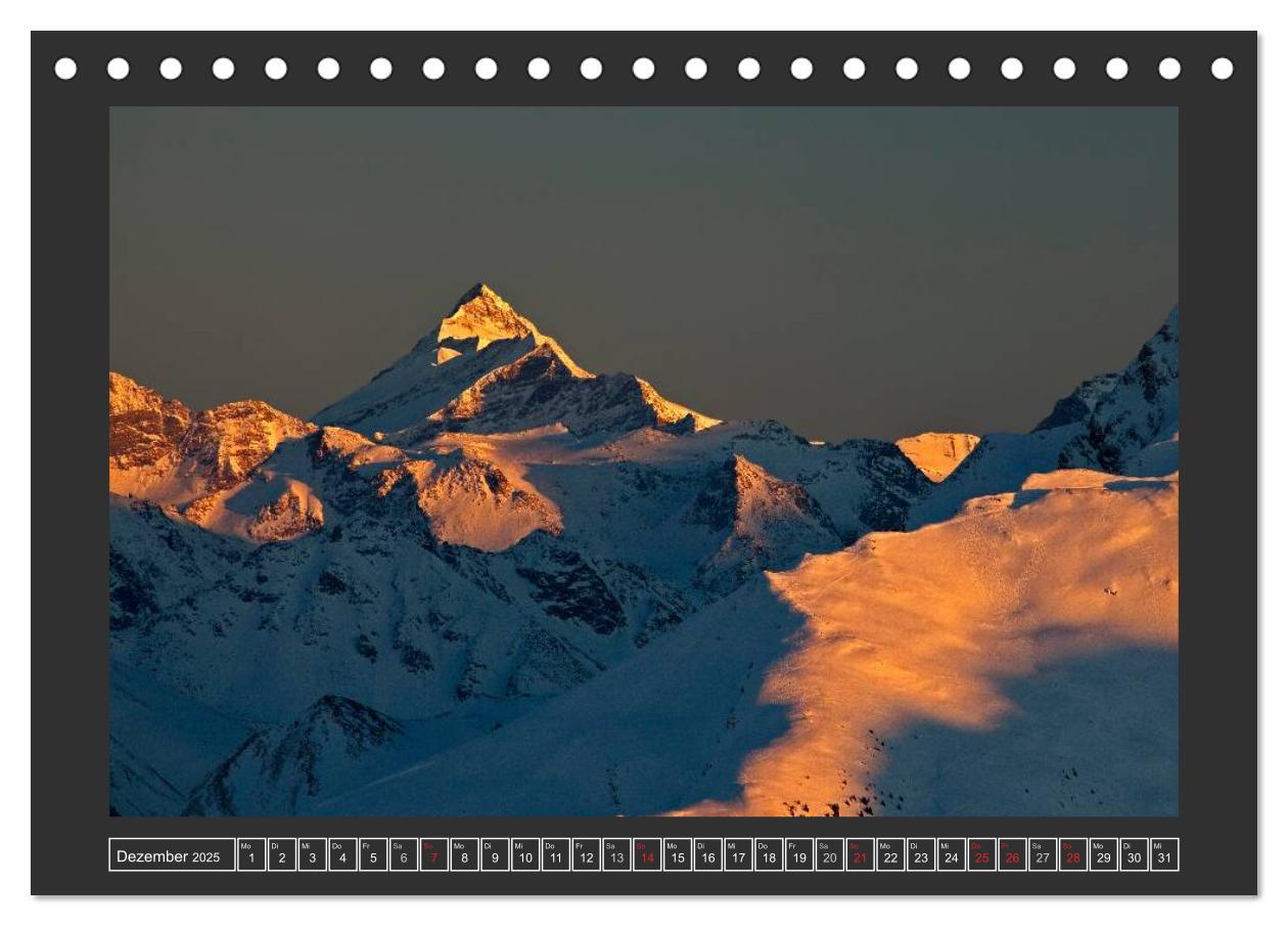 Bild: 9783435491780 | Der Großglockner 3798m (Tischkalender 2025 DIN A5 quer), CALVENDO...