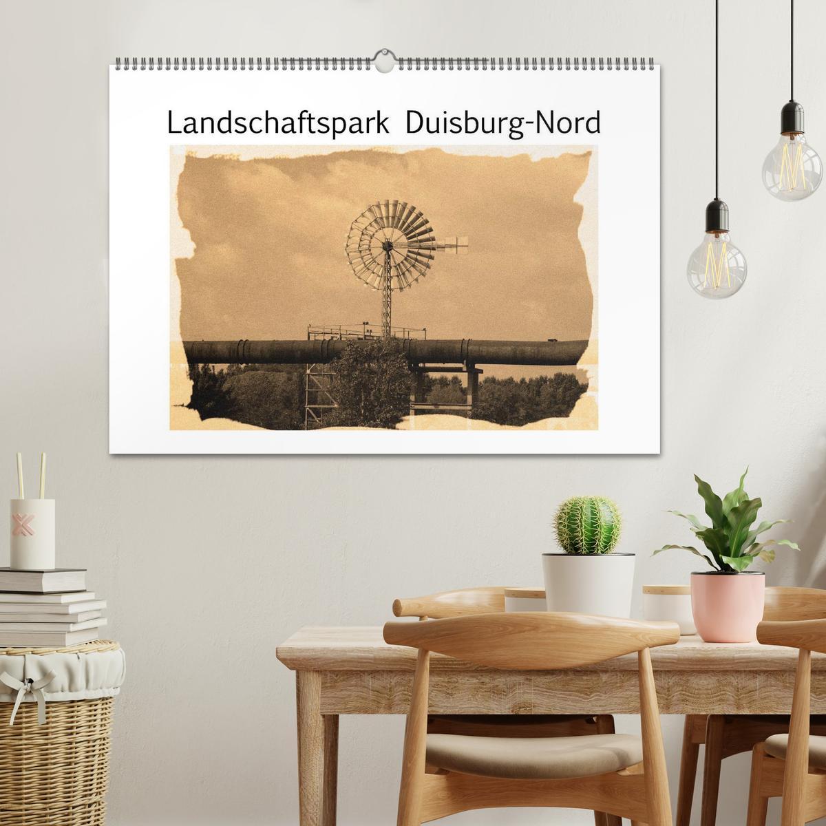 Bild: 9783435840861 | Landschaftspark Duisburg-Nord (Wandkalender 2025 DIN A2 quer),...