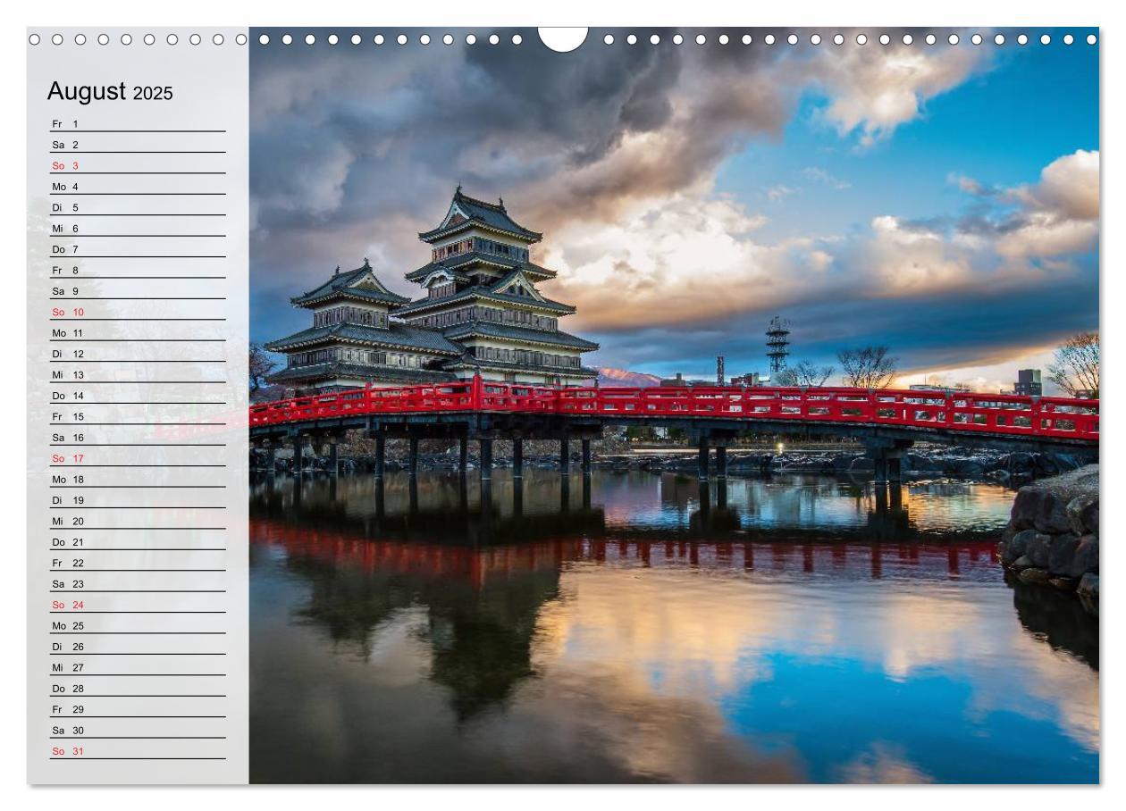 Bild: 9783435624171 | Japan. Im Land der aufgehenden Sonne (Wandkalender 2025 DIN A3...