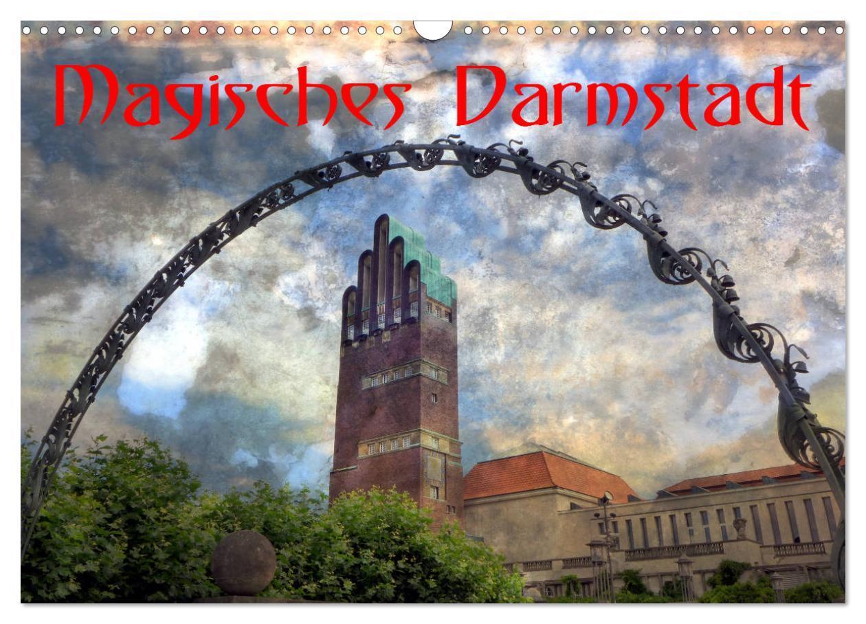 Cover: 9783383231001 | Magisches Darmstadt (Wandkalender 2024 DIN A3 quer), CALVENDO...