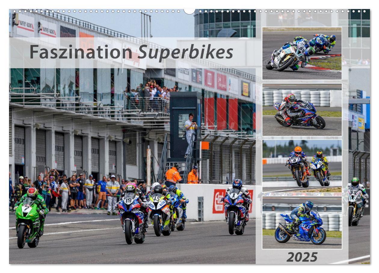 Cover: 9783457158777 | Faszination Superbikes (Wandkalender 2025 DIN A2 quer), CALVENDO...