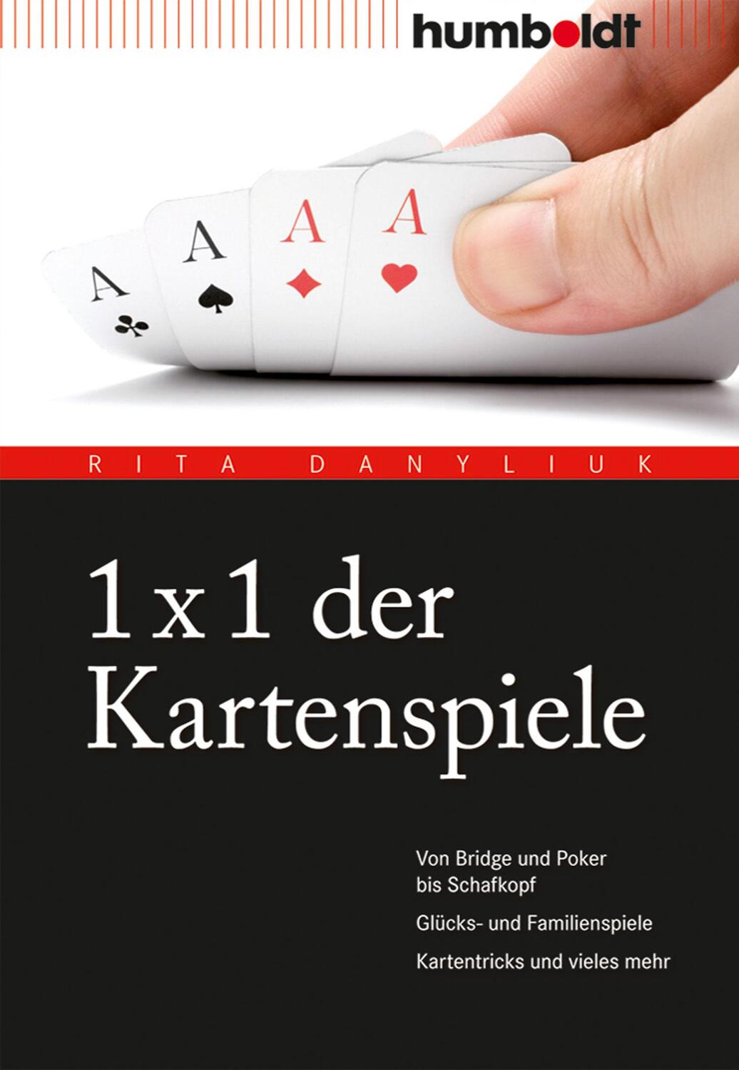 Cover: 9783869103679 | 1 x 1 der Kartenspiele | Rita Danyliuk | Taschenbuch | Deutsch | 2017