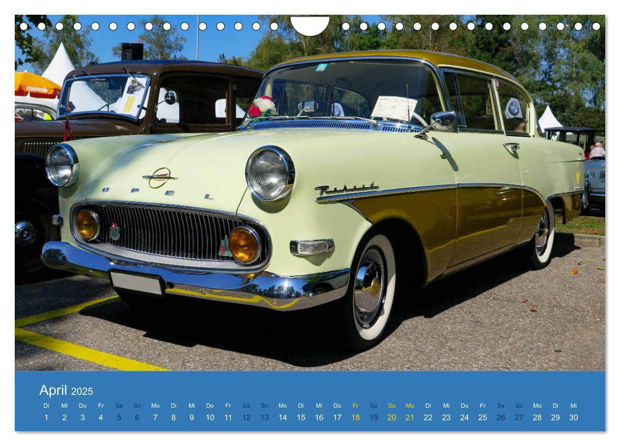 Bild: 9783435127559 | Opel Classics (Wandkalender 2025 DIN A4 quer), CALVENDO Monatskalender