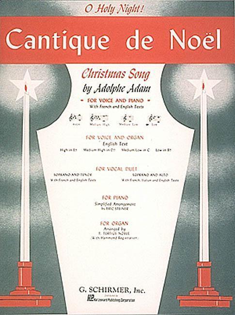 Cover: 9780793553457 | Cantique de Noel (O Holy Night) | Low Voice (B-Flat) and Piano | Deis