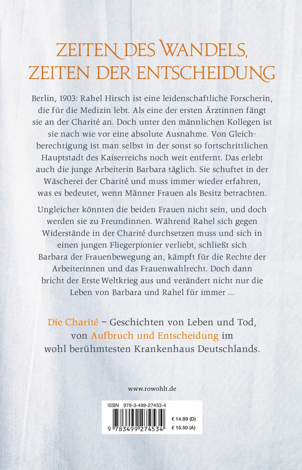Rückseite: 9783499274534 | Die Charité: Aufbruch und Entscheidung | Ulrike Schweikert | Buch
