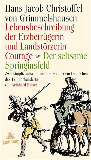 Cover: 9783821847740 | Lebensbeschreibung der Erzbetrügerin und Landzerstörzerin Courage /...