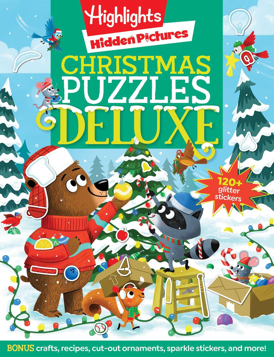 Cover: 9781644728413 | Christmas Puzzles Deluxe | Highlights | Taschenbuch | Englisch | 2022
