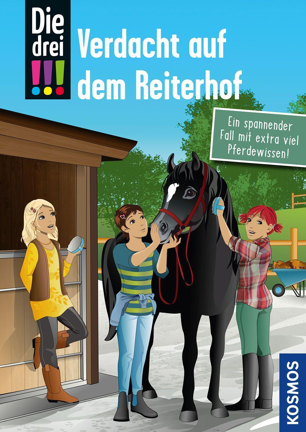 Cover: 9783440175118 | Die drei !!!, Verdacht auf dem Reiterhof | Julie Bender | Buch | 2023