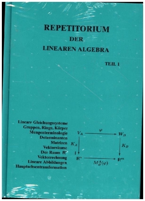 Cover: 9783446476639 | Repetitorium der Linearen Algebra, Teil 1 | Detlef Wille | Buch | 2023