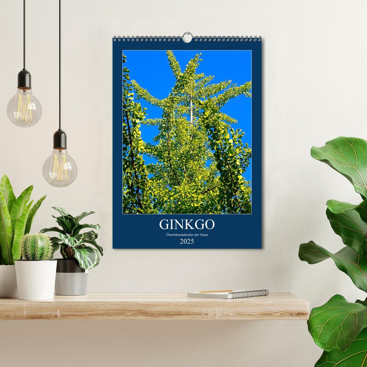 Bild: 9783435974894 | Ginkgo (Wandkalender 2025 DIN A3 hoch), CALVENDO Monatskalender | 2025