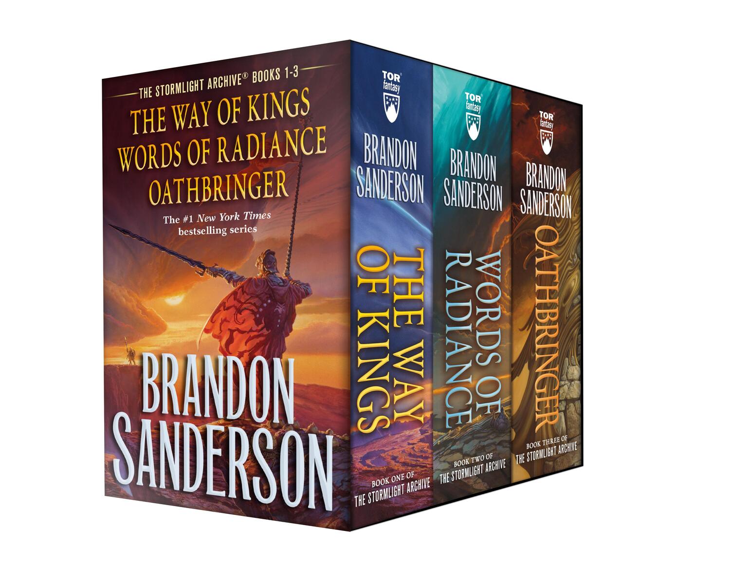 Cover: 9781250776631 | Stormlight Archive MM Boxed Set I, Books 1-3: The Way of Kings,...