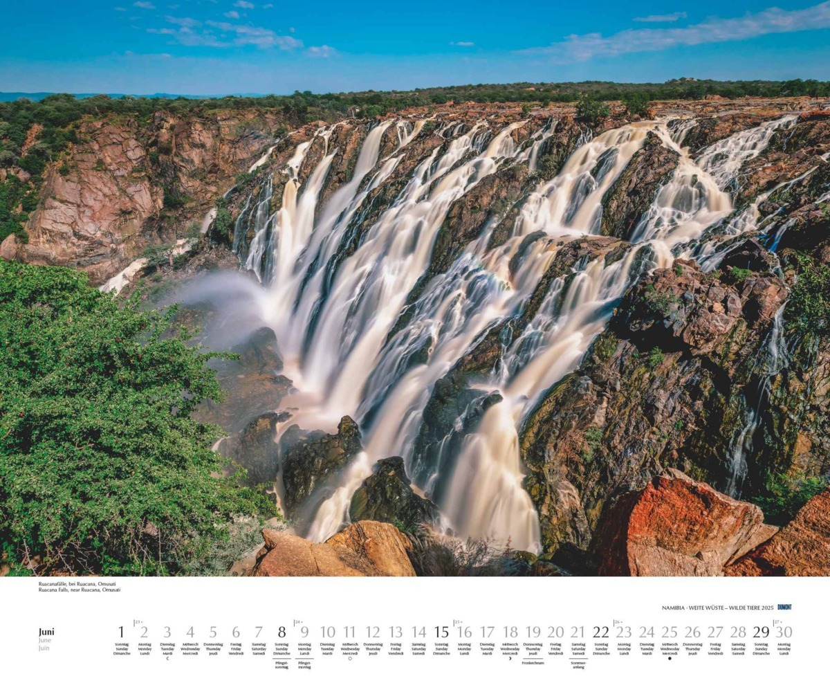 Bild: 4250809653761 | DUMONT - Namibia 2025 Wandkalender, 60x50cm, Fotokunst-Kalender mit...