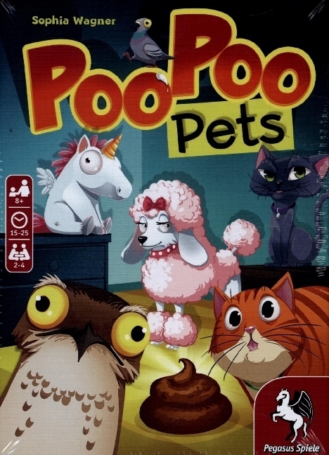 Cover: 4250231726583 | Poo Poo Pets (deutsch/englisch) | Spiel | Deutsch | 2021 | Pegasus