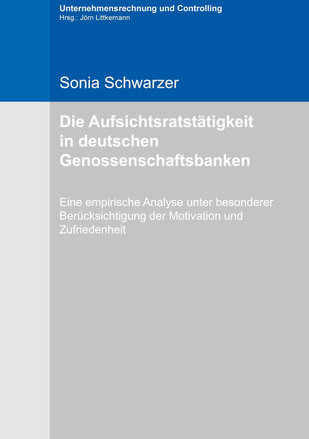 Cover: 9783754351659 | Die Aufsichtsratstätigkeit in deutschen Genossenschaftsbanken | Buch