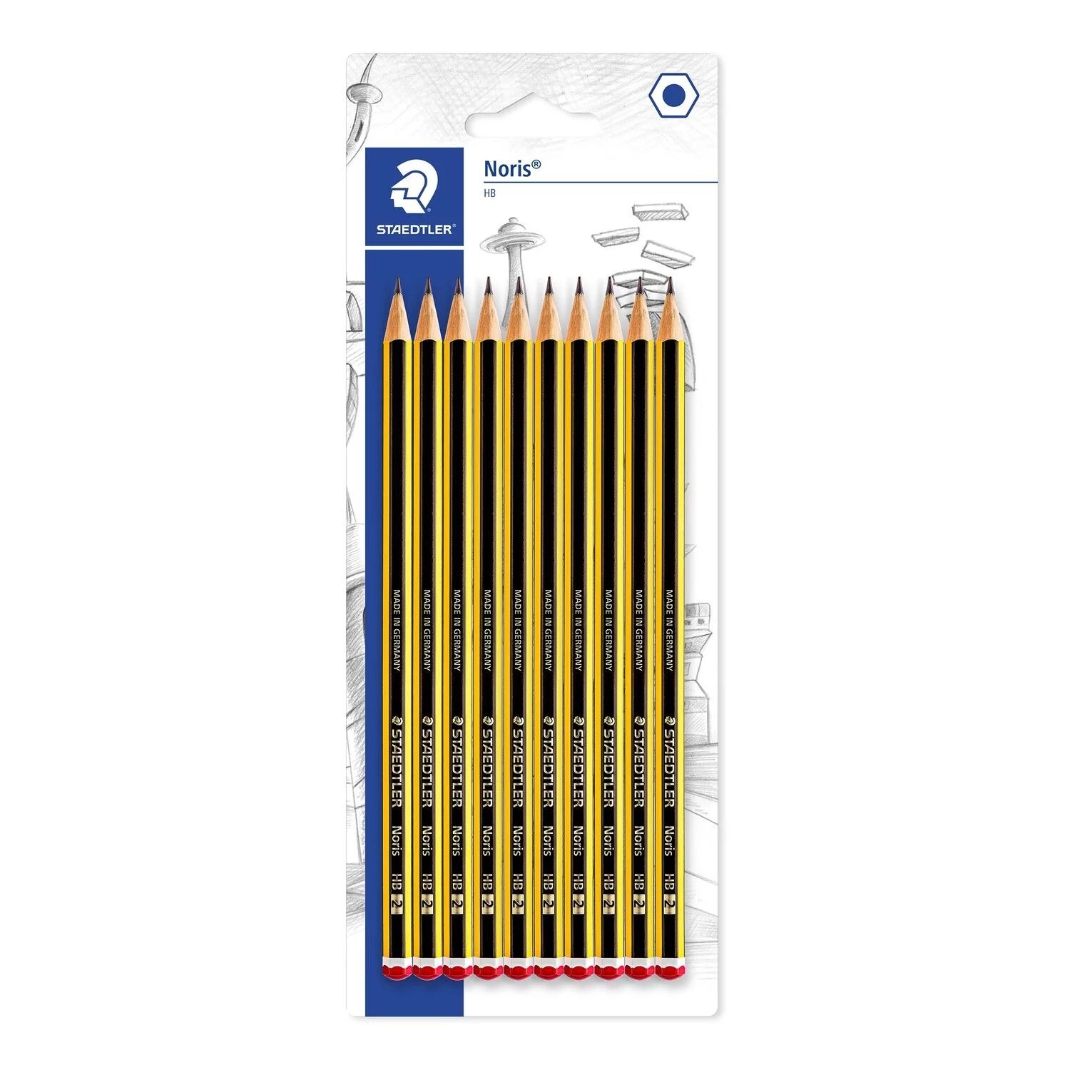 Cover: 4007817120378 | STAEDTLER Bleistifte Noris® HB 10er Set | STAEDTLER Noris Bleistifte