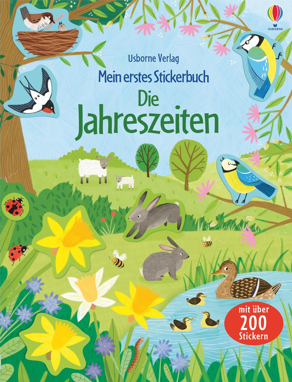 Cover: 9781789412499 | Mein erstes Stickerbuch: Die Jahreszeiten | Holly Bathie | Taschenbuch